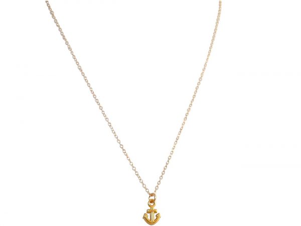 GEMSHINE Maritim Nautics Halskette mit Anker aus 925 Silber, hochwertig vergoldet oder rose Navy Stil - Made in Madrid, Spanien. – Bild 4