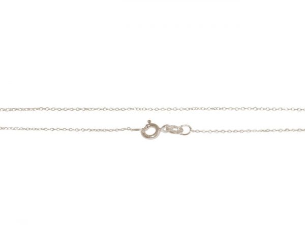 GEMSHINE 925 Silber Halskette. 0,6 mm Ankerkette im klassischen Design mit Längen von 40 bis 46 cm, Ketten Länge:40 – Bild 4