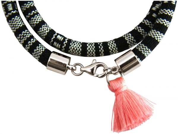 Gemshine - Damen - Armband - Wickelarmband - 925 Silber - Flügel - Engel - AZTEC - Rubin - Rot - Rose – Bild 3