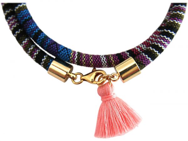 Gemshine - Damen - Armband - Wickelarmband - Vergoldet - Flügel - Engel - AZTEC - Türkis – Bild 3