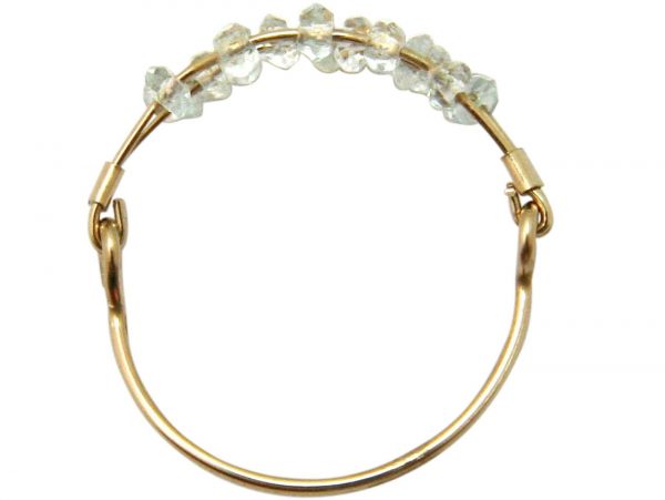 Gemshine - Damen - Ring - Vergoldet - Aquamarin - Blau, Ringgröße:56 (17.8) – Bild 3