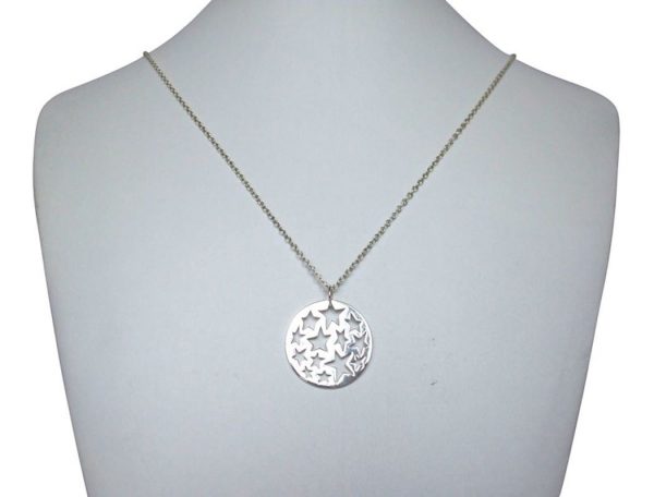 Gemshine - Damen - Halskette - Anhänger - 925 Silber - Sternen Konstellation - 2,5 cm – Bild 3