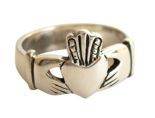 Gemshine  - Damen - Ring - 925 Silber - Claddagh, Ringgröße:53 (16.9) – Bild 3