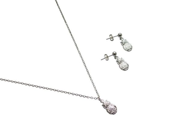 Gemshine - Damen - Ohrringe  - 925 Silber - UHU - 2 cm – Bild 3
